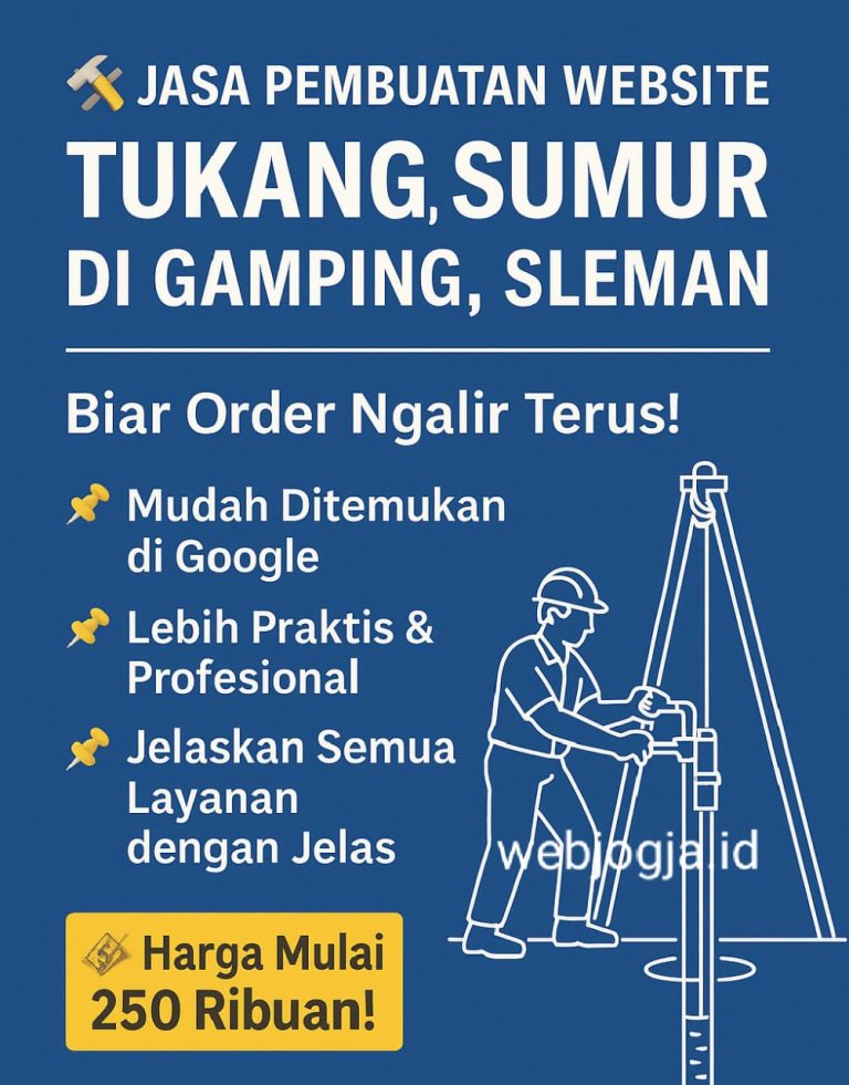 Jasa Pembuatan Website Profesional di Bantul