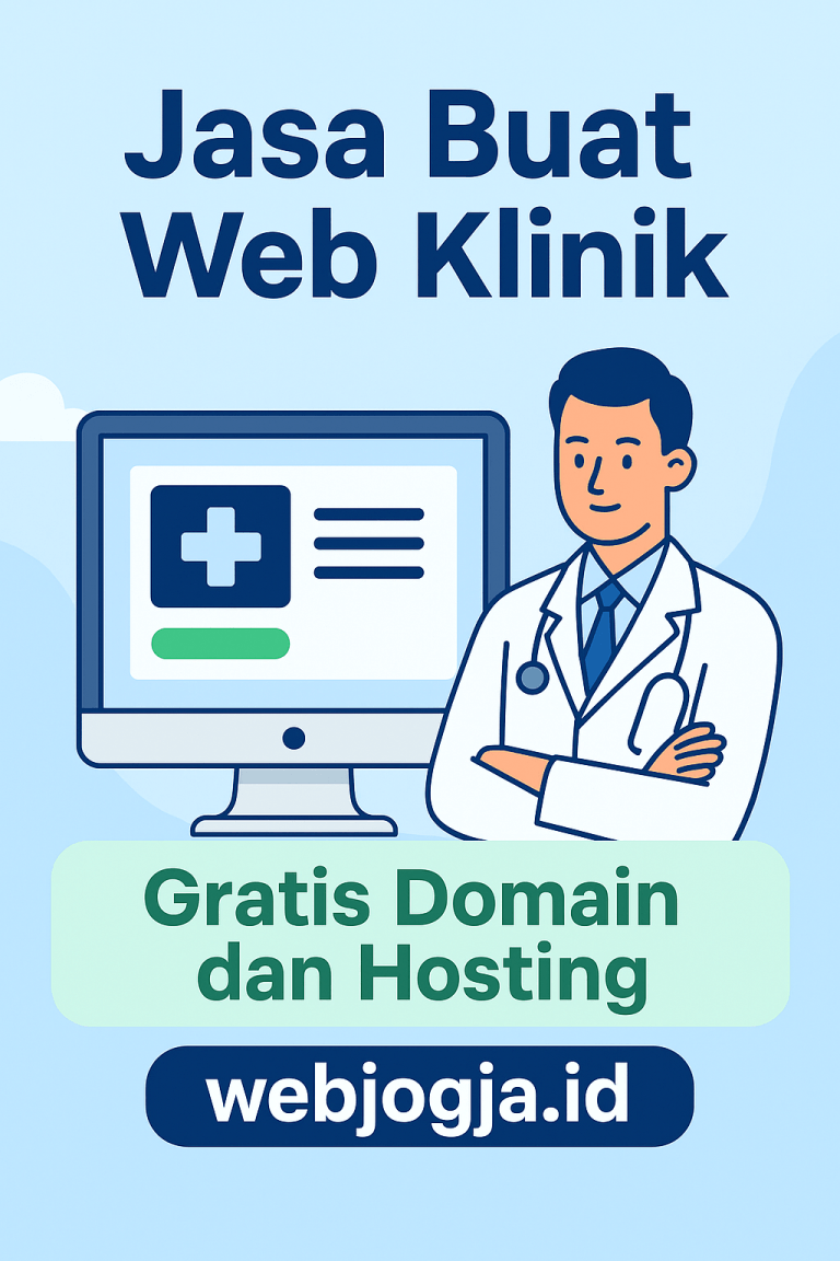 Jasa Buat Web Klinik dan Praktik Dokter di Jogja