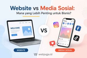 website vs medsos