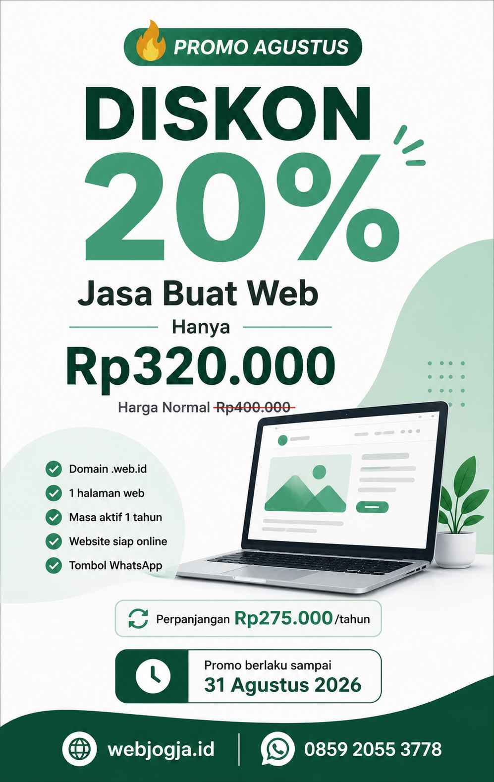 web murah