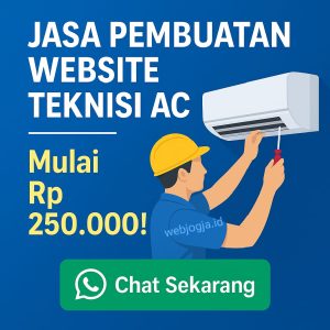 Jasa Pembuatan Website Teknisi AC