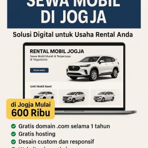 Jasa Buat Web Sewa Mobil di Jogja