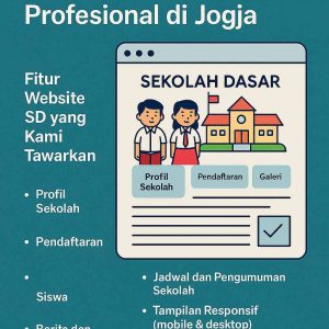 Jasa Bikin Web Sekolah Dasar di Jogja