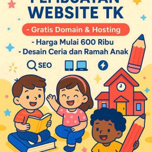 Jasa pembuatan website taman kanak-kanak